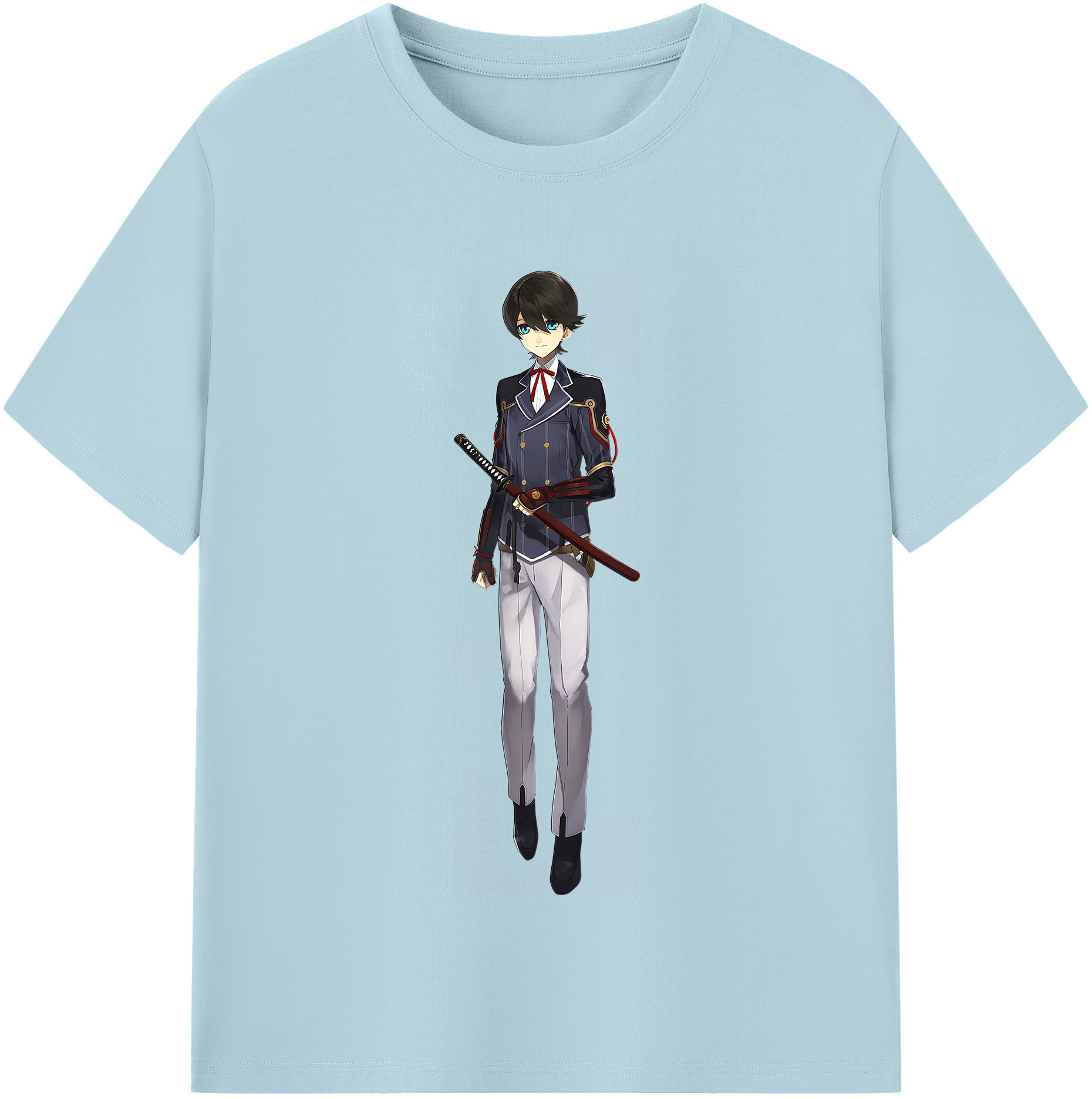 （画像用） 刀剣乱舞 Touken Ranbu 綿100％半袖Tシャツ（フロントプリント）
